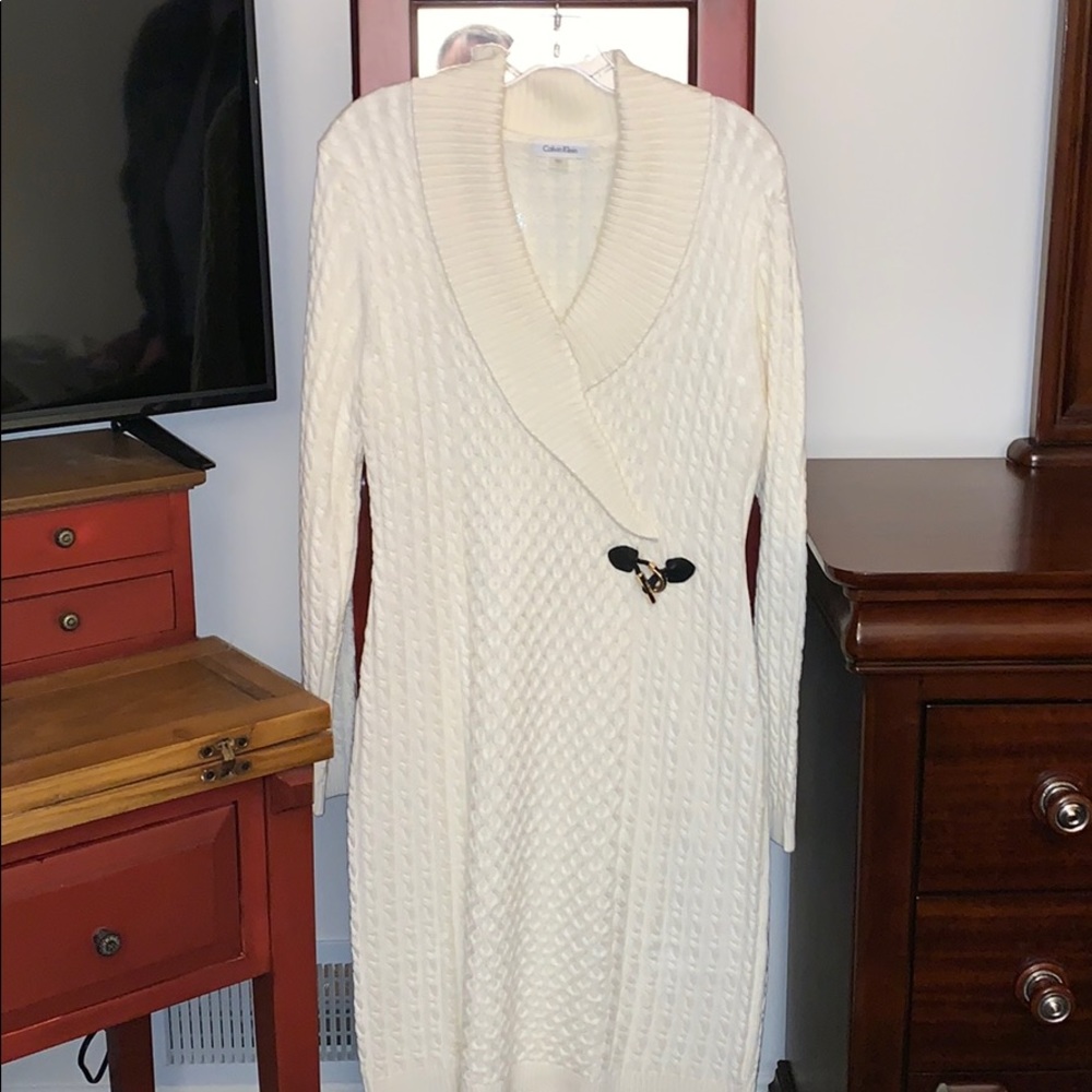 Calvin Klein sweater dress NWOT